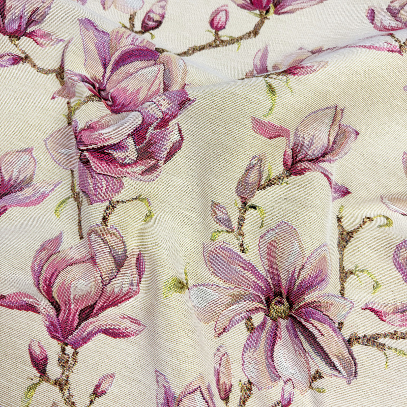 Ervi Gobelínový ubrus na stůl čtvercový - Magnóliový sen