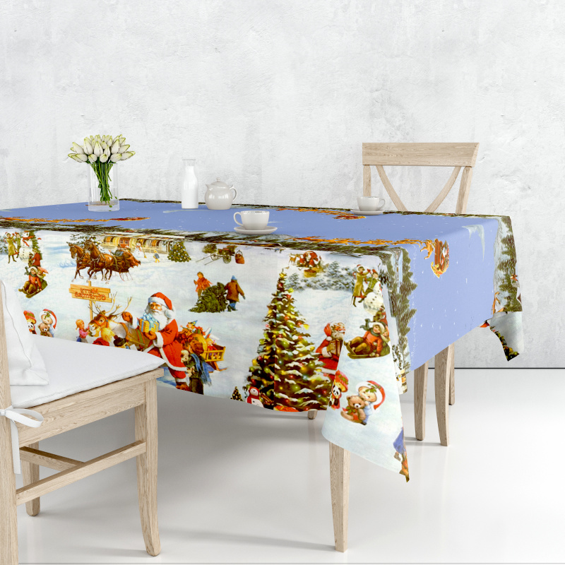 Ubrus PVC DC-770 – Kouzlo Vánoc (různé velikosti)