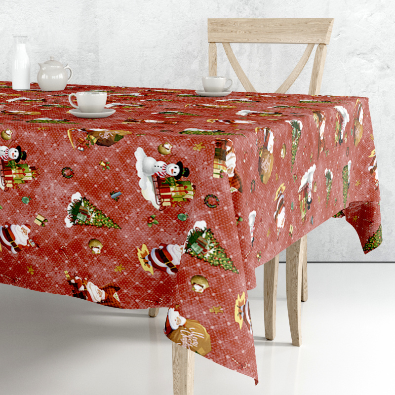 Ubrus PVC FL-1334-02 – Vánoční pohádka (různé velikosti)