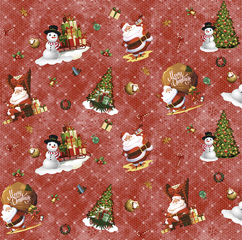 Ubrus PVC kulatý FL-1334-02 – Vánoční pohádka (různé velikosti)