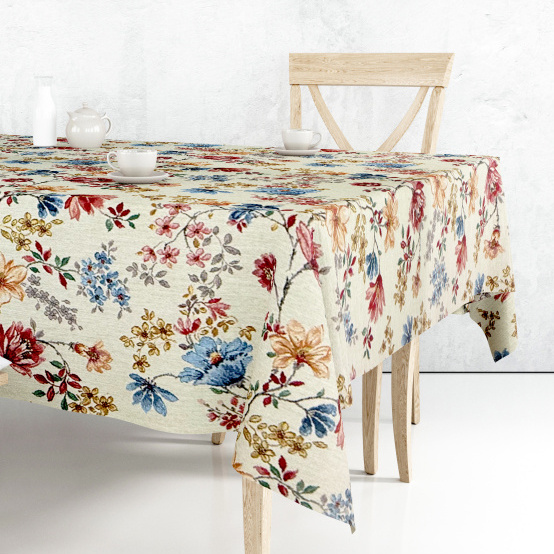 Ervi Gobelínový ubrus na stůl čtvercový - Vůně léta