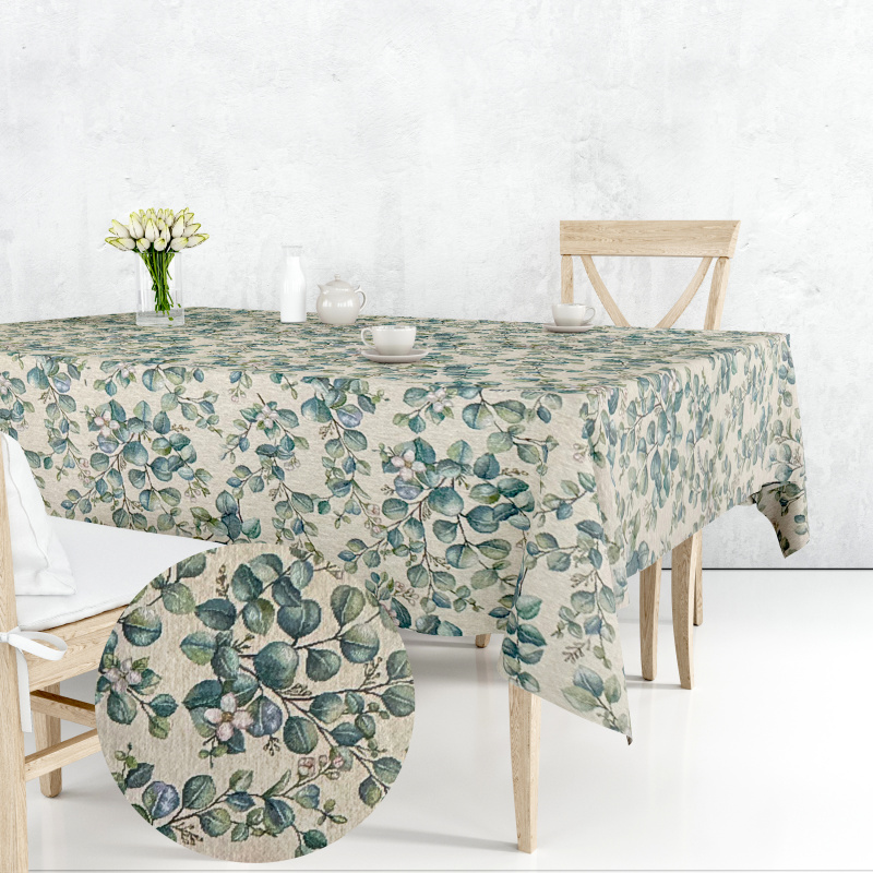 Ervi Gobelínový ubrus na stůl čtvercový - Přírodní krása