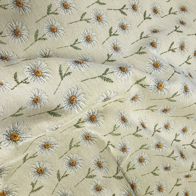 Ervi povlak na polštář Gobelínový - Romantické kopretiny